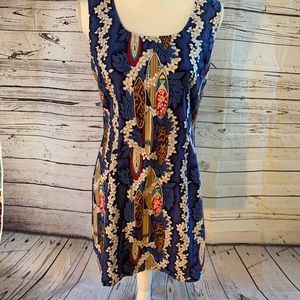 Honu Bay Hawaiin Dress Size 7/8 Surfboard Hawaii